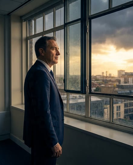 Guida Definitiva alla Crisi d'Impresa 2026: dal Codice della Crisi all'Esdebitazione— Tutto quello che l'Amministratore Deve Sapere 1 Imprenditore guarda con fiducia oltre la crisi d'impresa, pronto a ripartire con CSI
